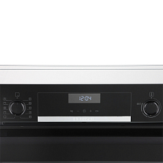 Духовой шкаф Bosch HBG517EB1R , электрический, шириной 59.4 см, черный, AquaClean очистка