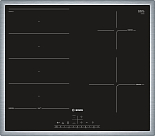Индукционная варочная панель Bosch PXE645FC1E