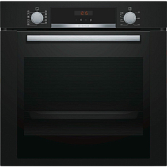 Духовой шкаф Bosch HBA374EB0 , электрический, шириной 59.4 см, черный, пиролитическая очистка Духовой шкаф Bosch HBA374EB0 , электрический, шириной 59.4 см, черный, пиролитическая очистка
