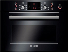 Духовой шкаф Bosch HBC 84K563 , электрический, шириной 59.5 см, черный, EcoClean очистка