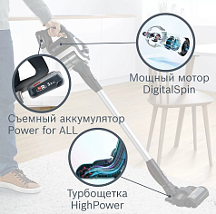 Пылесос Bosch BBS811PCK