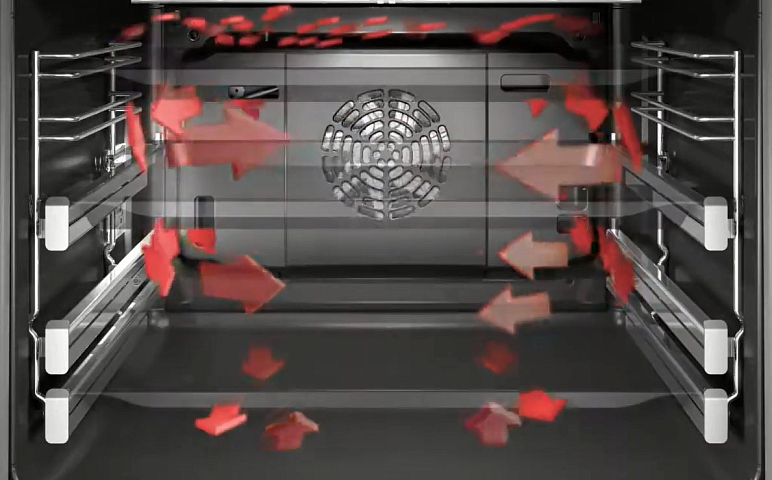 Духовой шкаф Bosch - Функция 3D-горячий воздух