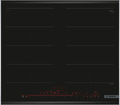 Индукционная варочная панель Bosch PXX675DV1E на 4 конфорки, шириной 60.6 см, черный Индукционная варочная панель Bosch PXX675DV1E на 4 конфорки, шириной 60.6 см, черный