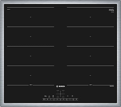 Индукционная варочная панель Bosch PXX645FC1E на 4 конфорки, шириной 58.3 см, черный Индукционная варочная панель Bosch PXX645FC1E на 4 конфорки, шириной 58.3 см, черный