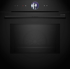 Духовой шкаф Bosch HMG976RB1S , электрический, шириной 59.4 см, черный, пиролитическая очистка