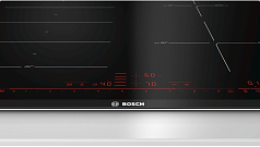 Индукционная варочная панель Bosch PXE675DC1E на 4 конфорки, шириной 60.6 см, черный Индукционная варочная панель Bosch PXE675DC1E на 4 конфорки, шириной 60.6 см, черный