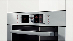 Духовой шкаф Bosch HBC 86K753 , электрический, шириной 59.5 см, нержавеющая сталь, EcoClean очистка