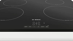 Индукционная варочная панель Bosch PUE63RBB5E на 4 конфорки, шириной 59.2 см, черный Индукционная варочная панель Bosch PUE63RBB5E на 4 конфорки, шириной 59.2 см, черный