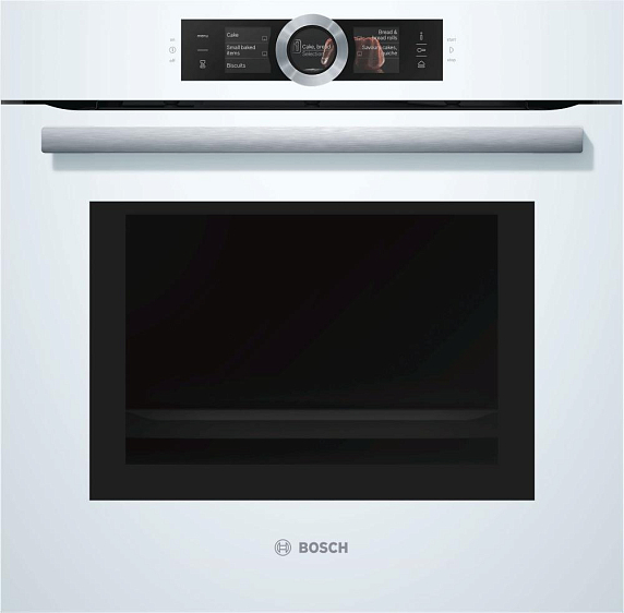 Духовой шкаф с микроволнами и паром Bosch HNG6764W6 preview 1