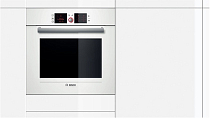 Духовой шкаф Bosch HBG 36T620 , электрический, шириной 59.5 см, белый, EcoClean очистка