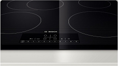 Электрическая варочная панель Bosch PKB651F17 на 4 конфорки, шириной 59.2 см, черный Электрическая варочная панель Bosch PKB651F17 на 4 конфорки, шириной 59.2 см, черный
