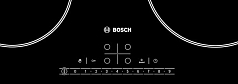 Индукционная варочная панель Bosch PIB 651F17E на 4 конфорки, шириной 59.2 см, черный Индукционная варочная панель Bosch PIB 651F17E на 4 конфорки, шириной 59.2 см, черный