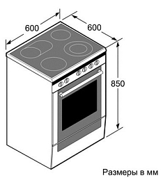 Электрическая плита Bosch HCE 644123
