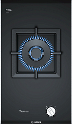 Газовая варочная панель Bosch PSA3A6B20 на 1 конфорки, шириной 30.6 см, черный