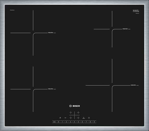 Индукционная варочная панель Bosch PIE645FB1E preview 1