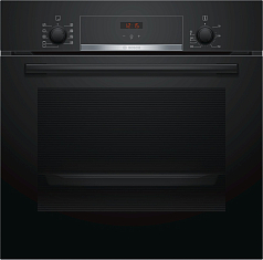 Духовой шкаф Bosch HBF534EB0R , электрический, шириной 59.4 см, черный, EcoClean очистка Духовой шкаф Bosch HBF534EB0R , электрический, шириной 59.4 см, черный, EcoClean очистка