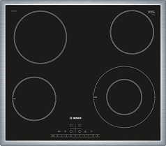 Электрическая варочная панель Bosch PKF645FP1 на 4 конфорки, шириной 58.3 см, черный Электрическая варочная панель Bosch PKF645FP1 на 4 конфорки, шириной 58.3 см, черный