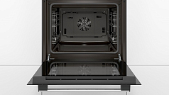 Духовой шкаф Bosch HBF134EB0R , электрический, шириной 59.4 см, черный, EcoClean очистка
