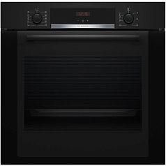 Духовой шкаф Bosch HBA3540B0 , электрический, шириной 59.4 см, черный, EcoClean очистка
