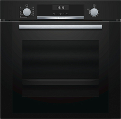 Духовой шкаф Bosch HBB356BB0R , электрический, шириной 59.4 см, черный, EcoClean очистка