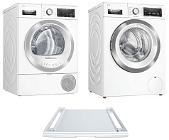 Комплект Bosch Serie 8 (WAX32KH2BY, WTX87KH0BY, WTZ27400) Комплект Bosch Serie 8 (WAX32KH2BY, WTX87KH0BY, WTZ27400)