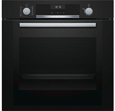 Духовой шкаф Bosch HBG3564B0R , электрический, шириной 59.4 см, черный, EcoClean очистка