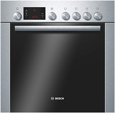 Духовой шкаф Bosch HEV 23B250 , электрический, шириной 59.5 см, нержавеющая сталь, традиционная очистка