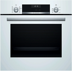 Духовой шкаф Bosch HBJ558YW3Q , электрический, шириной 59.4 см, белый, EcoClean очистка