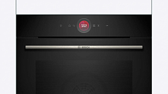 Духовой шкаф Bosch HBG7341B2 , электрический, шириной 59.4 см, черный, EcoClean очистка