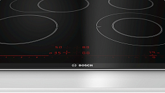 Электрическая варочная панель Bosch PKN675DK1D на 4 конфорки, шириной 60.6 см, черный Электрическая варочная панель Bosch PKN675DK1D на 4 конфорки, шириной 60.6 см, черный