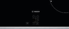 Индукционная варочная панель BOSCH PUC64RAA5E на 3 конфорки, шириной 58.3 см, черный Индукционная варочная панель BOSCH PUC64RAA5E на 3 конфорки, шириной 58.3 см, черный