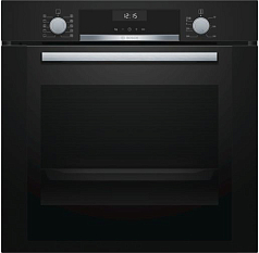 Духовой шкаф Bosch HBG337YB0R , электрический, шириной 59.4 см, черный, EcoClean очистка