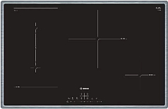Индукционная варочная панель Bosch PVS845FB5E на 4 конфорки, шириной 79.5 см, черный Индукционная варочная панель Bosch PVS845FB5E на 4 конфорки, шириной 79.5 см, черный