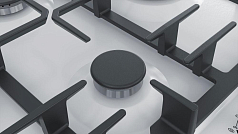 Газовая варочная панель Bosch PCI6A2B90R на 4 конфорки, шириной 58.2 см, белый