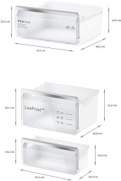 Встраиваемый двухкамерный холодильник Bosch KIV87VS30M Встраиваемый двухкамерный холодильник Bosch KIV87VS30M