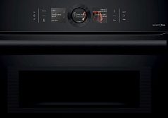 Духовой шкаф Bosch CMG8760C1 , электрический, шириной 59.5 см, черный, пиролитическая очистка