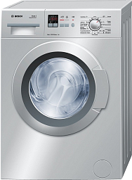 Стиральная машина Bosch WLG2416SOE 1200 об/мин, серебристый, универсальный двигатель