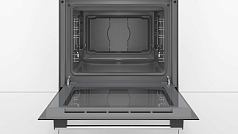 Духовой шкаф Bosch HAF113ES1 , электрический, шириной 59.4 см, нержавеющая сталь, традиционная очистка