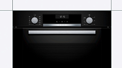 Духовой шкаф Bosch HBG337EB0R , электрический, шириной 59.4 см, черный, EcoClean очистка