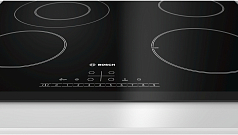 Электрическая варочная панель Bosch PKF651FP1E на 4 конфорки, шириной 59.2 см, черный Электрическая варочная панель Bosch PKF651FP1E на 4 конфорки, шириной 59.2 см, черный