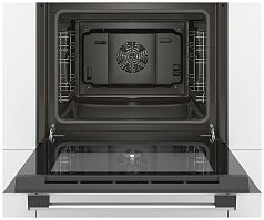 Духовой шкаф Bosch HBF114BV0R , электрический, шириной 59.4 см, белый, традиционная очистка
