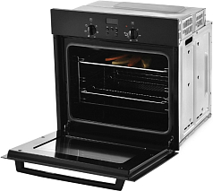 Духовой шкаф Bosch HBN 231S2 , электрический, шириной 59.5 см, черный, традиционная очистка