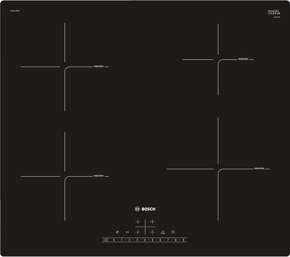 Индукционная варочная панель Bosch PUE611FB1E preview 1