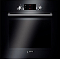 Духовой шкаф Bosch HBG 33B560 , электрический, шириной 59.5 см, черный, EcoClean очистка