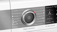 Стиральная машина Bosch WAX32EH0BY 1600 об/мин, белый, инверторный EcoSilenceDrive двигатель