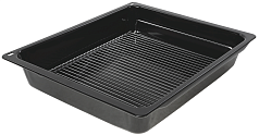 Глубокий эмалированный Profi-противень с решёткой Bosch 00577770